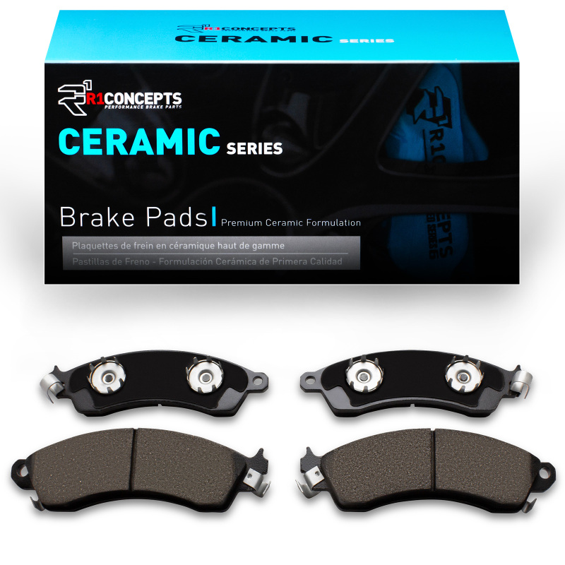 Chevrolet Corvette Brake Pads - Front - R1 Concepts - Ceramic - `85-`04